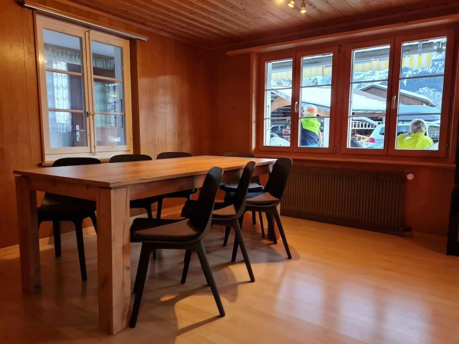 Chalet Engi Apt 1 For Up To 8 People 格林德瓦 外观 照片