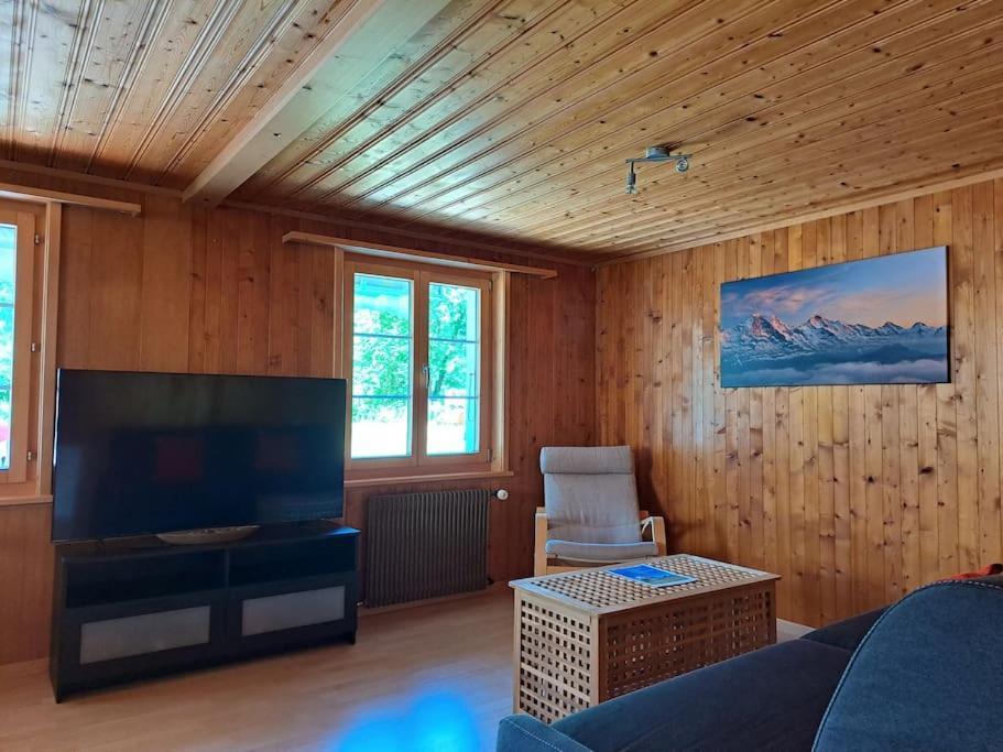 Chalet Engi Apt 1 For Up To 8 People 格林德瓦 外观 照片