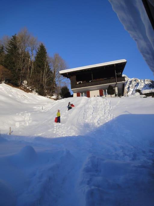 Chalet Engi Apt 1 For Up To 8 People 格林德瓦 外观 照片